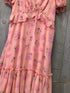 LoveShackFancy Dress Cocktail Midi Floral Size 6